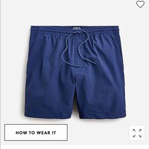 J. Crew Tech Dock Shorts in the color Sea